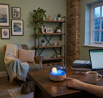LUNAGLOW: Ocean Moonlight Ambient Lamp